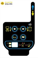 Dingli Platform Control Box Decal DL 09140001