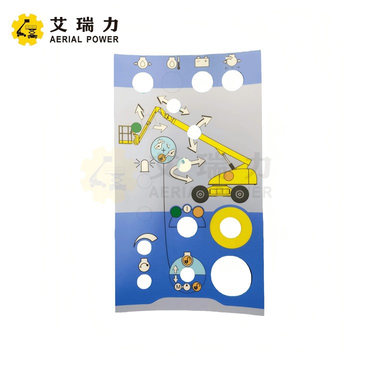 DECAL - CONTROL BOX 307P217590 FOR Haulotte