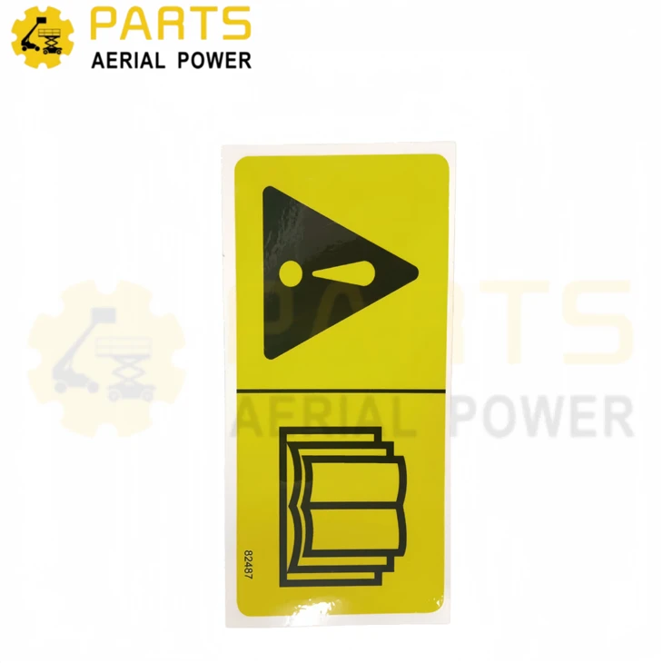Decal, Read The Manual 82487GT For Genie
