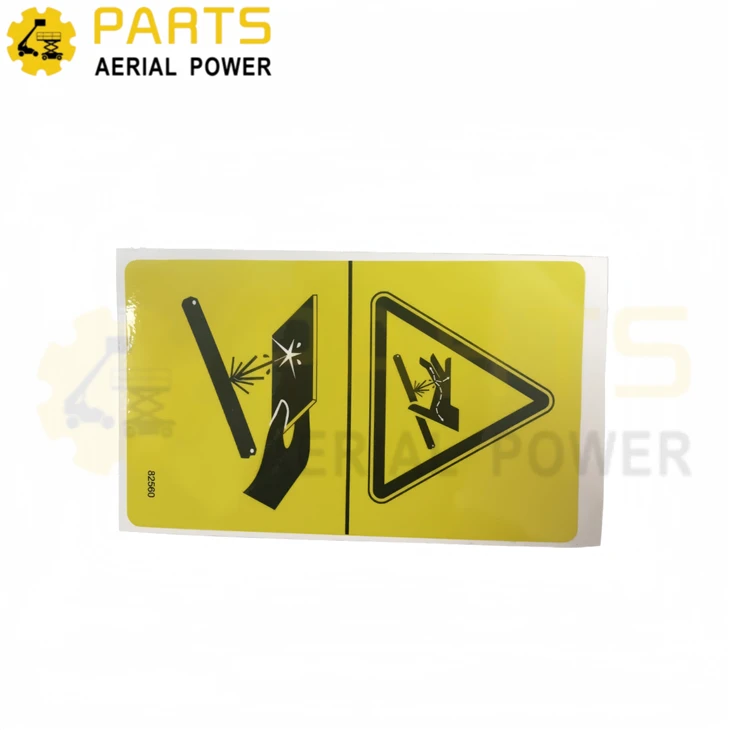 Decal, Skin Injection Hazard 82560GT For Genie suppliers