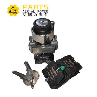 Haulotte 2901015410 Switch, With Key, 3P
